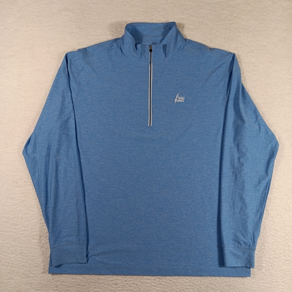 Straight Down Other - Straight Down Pullover Mens XL Blue Crusher Quarter Zip Golf Performance
